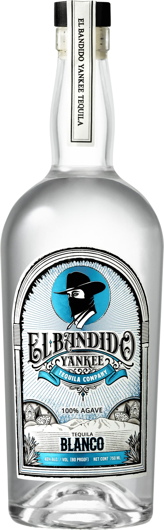 El Bandido Yankee Blanco Tequila 750ml