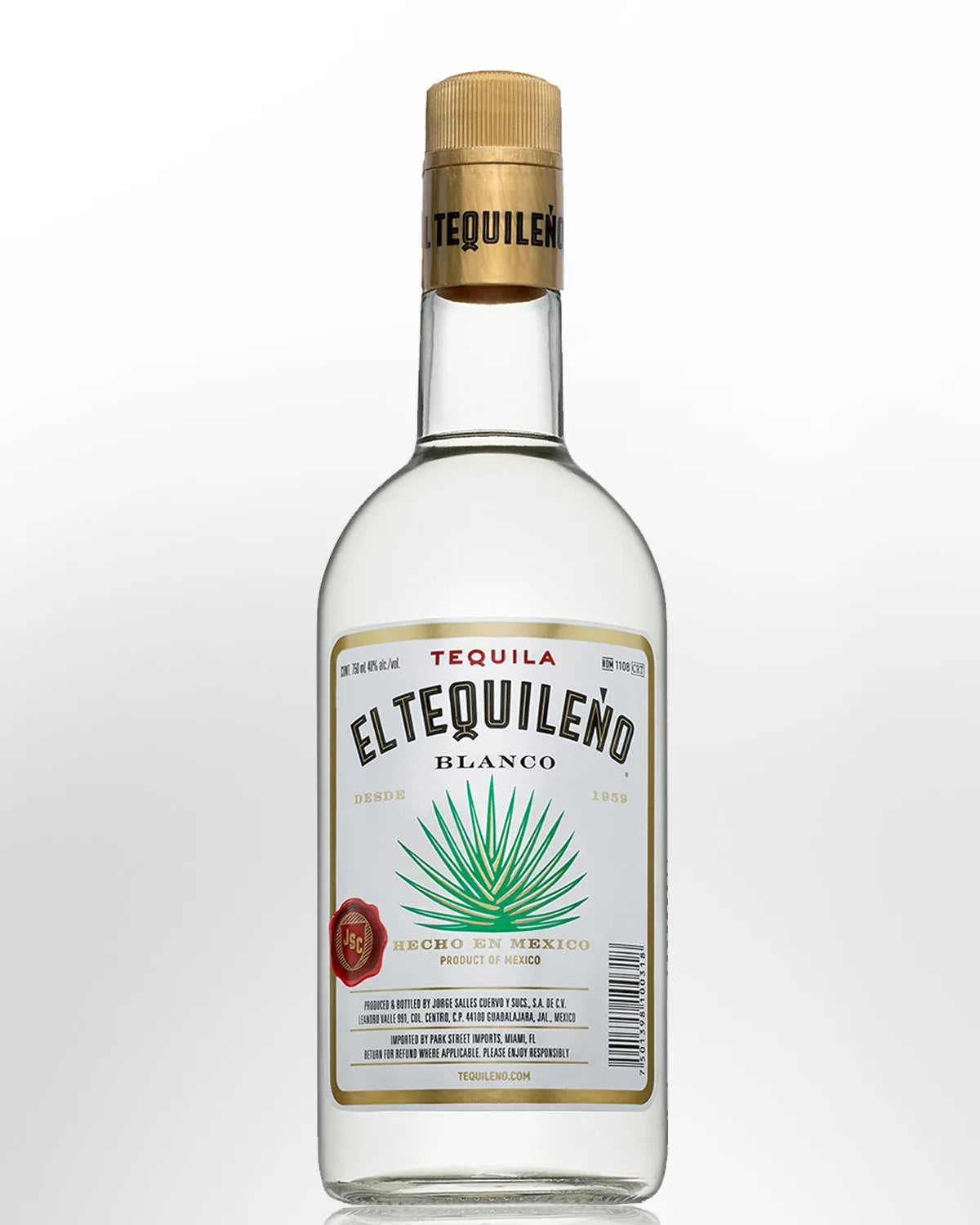 El Tequileno Blanco Tequila