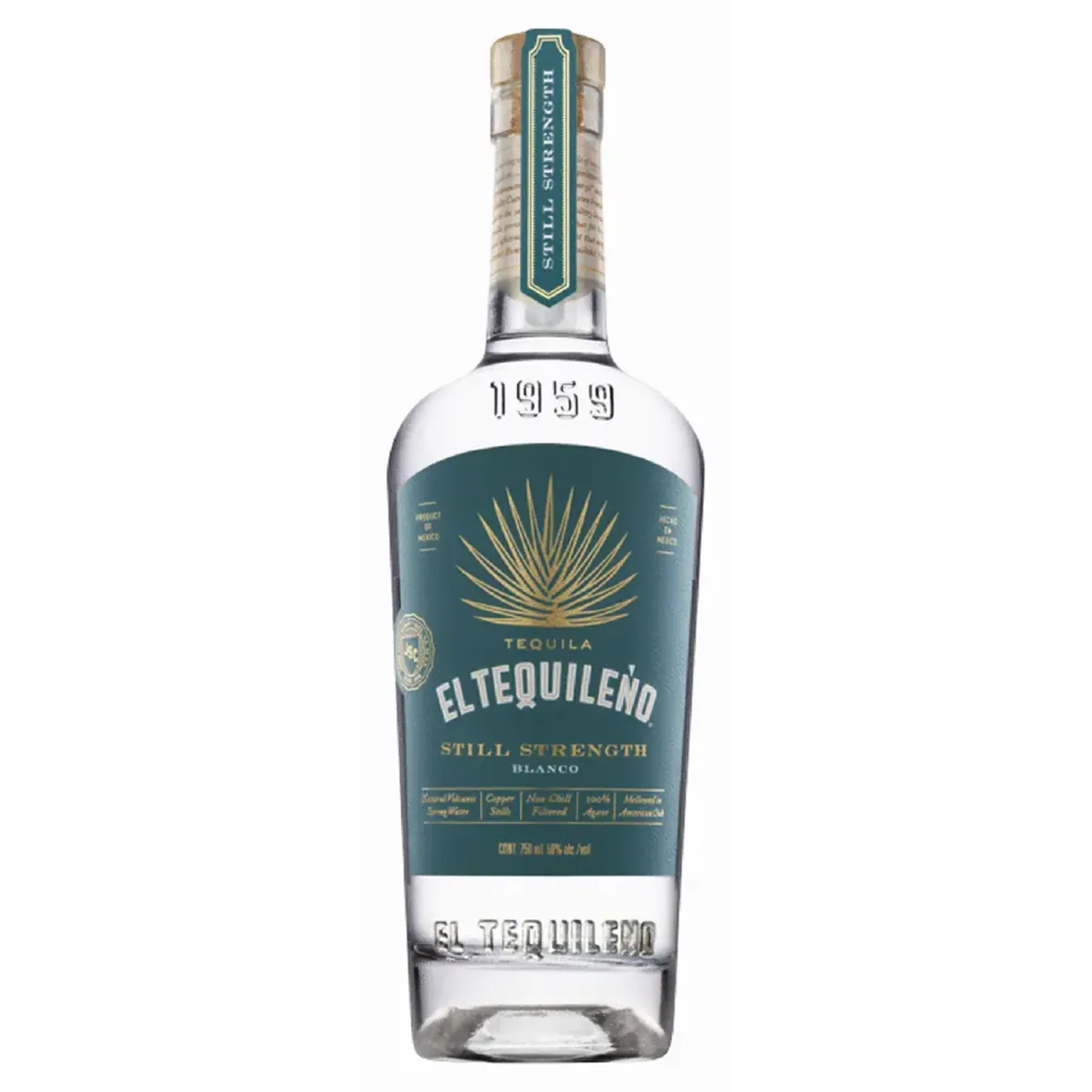El Tequileno Still Strength Blanco Tequila