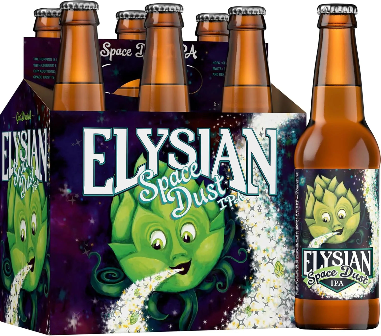 Elysian Space Dust IPA 6 Pack 12oz