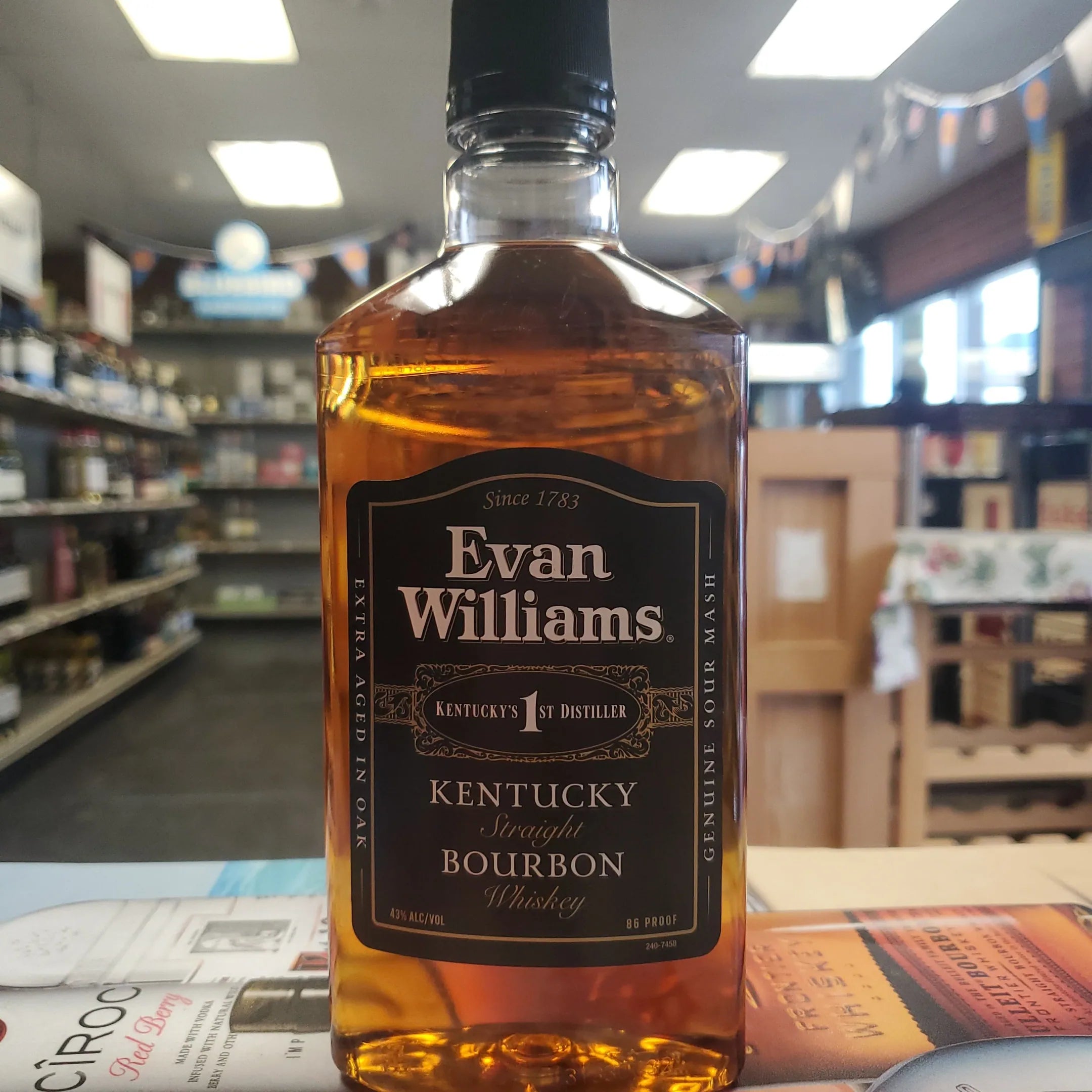 Evan Williams Black Bourbon PET 750ml