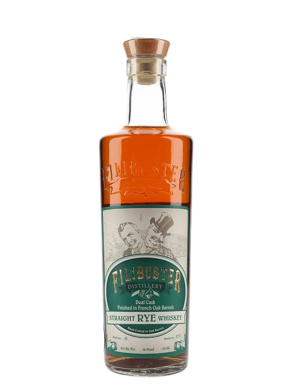 Filibuster Straight Rye Whiskey