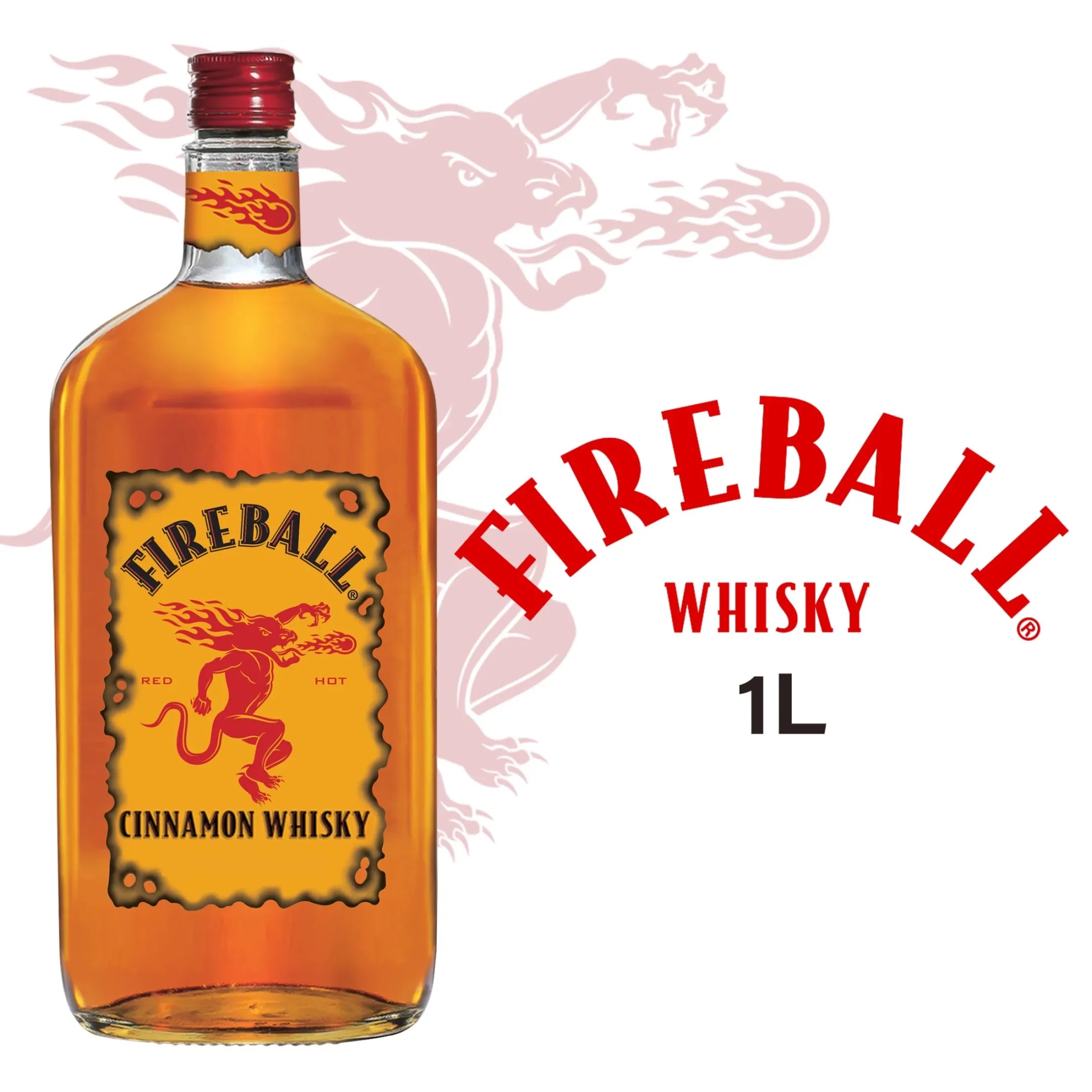 Fireball Cinnamon Whisky 1L