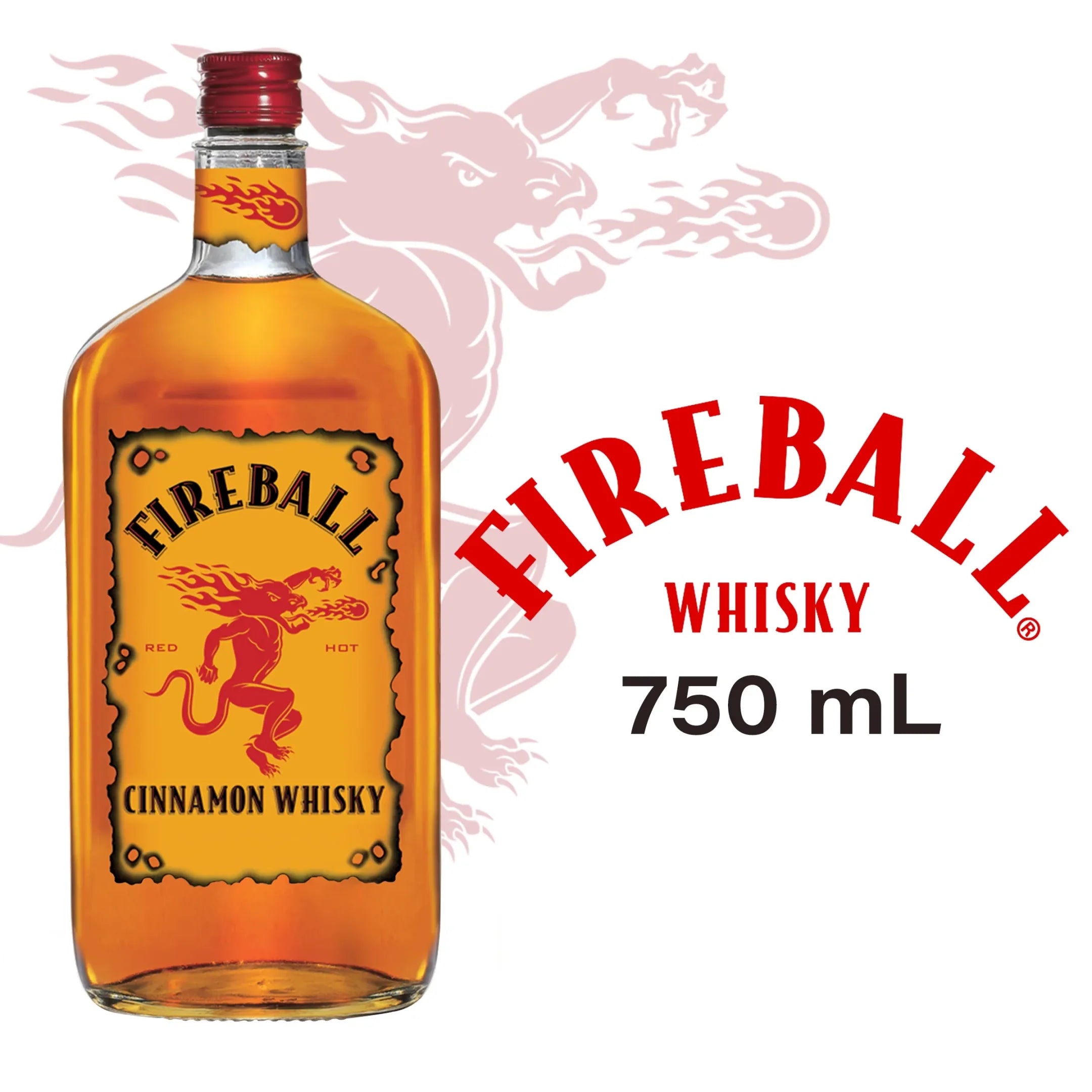Fireball Cinnamon Whisky 750ml