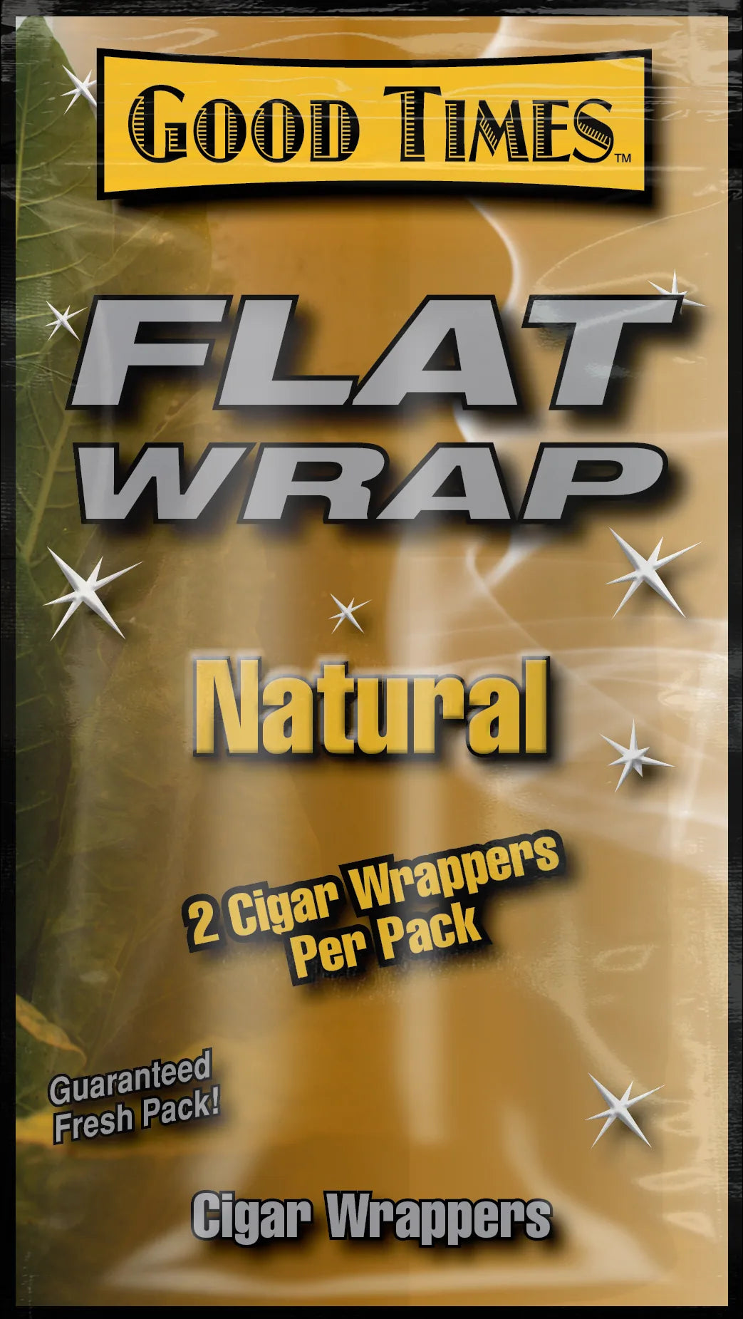 Flat Wrap Natural Cigars