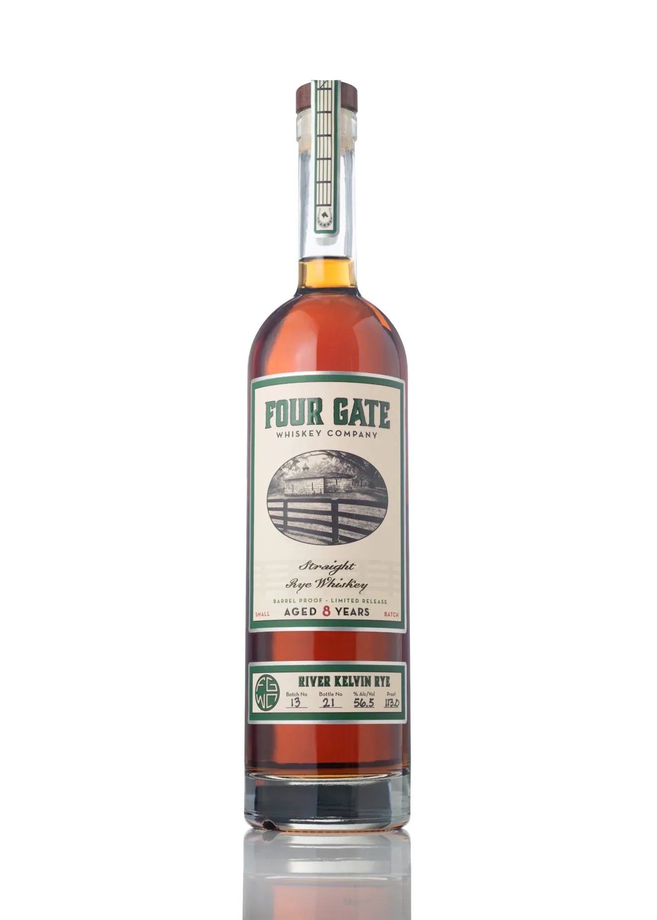 Four Gate 8 Year Rye Whiskey