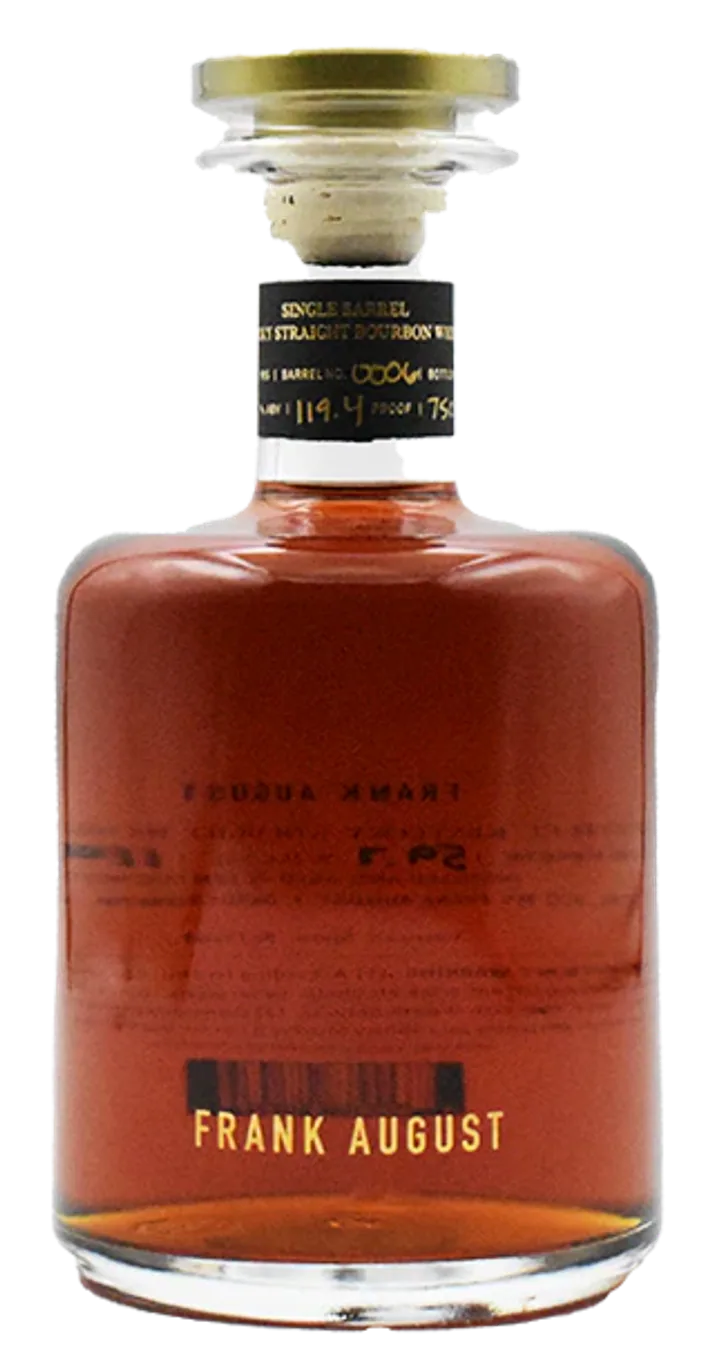 Frank August Cask Strength Bourbon
