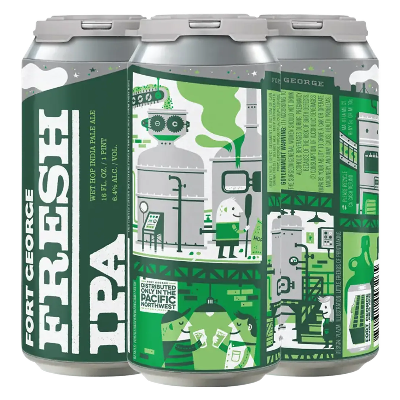 Fresh IPA 4 Pack 16oz