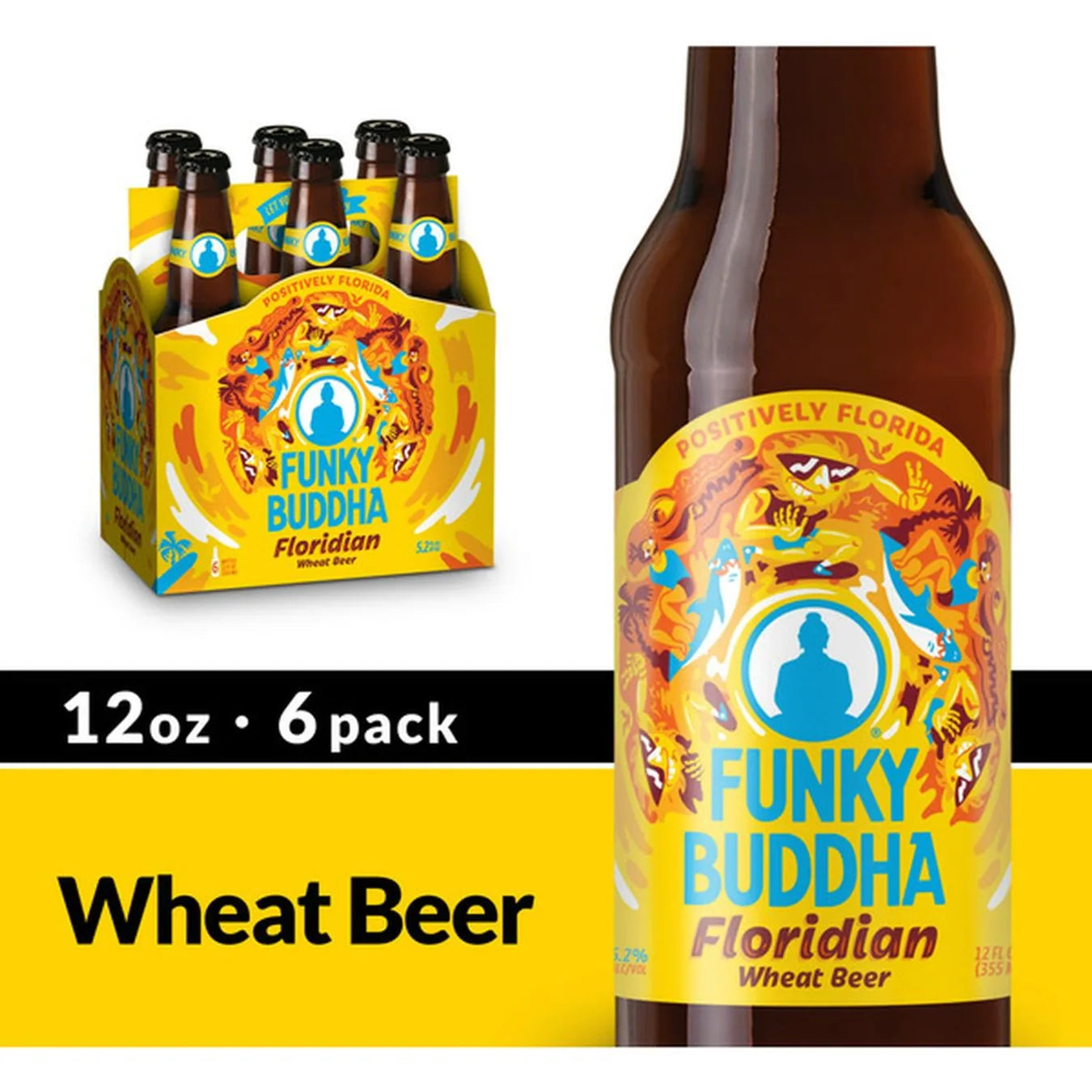 Funky Buddha Floridian Wheat Beer 12oz