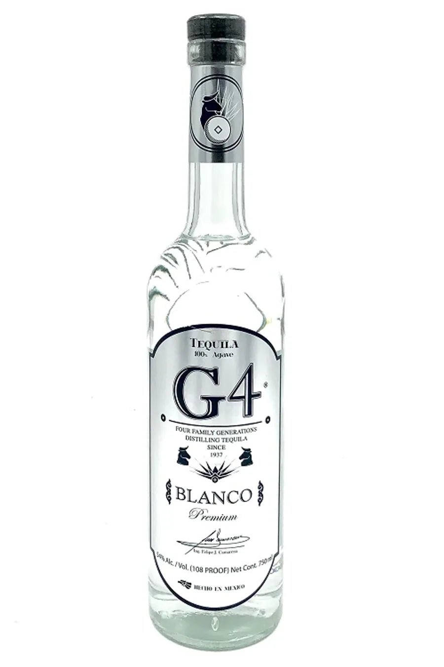 G4 High Proof Blanco Tequila 750ml