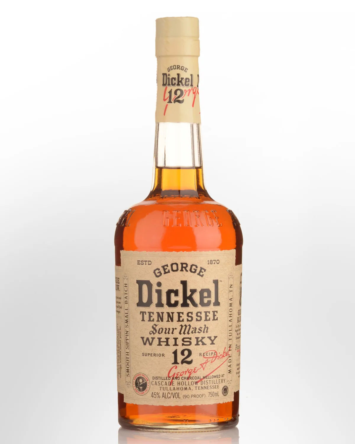 George Dickel No. 12 Tennessee Whisky 750ml