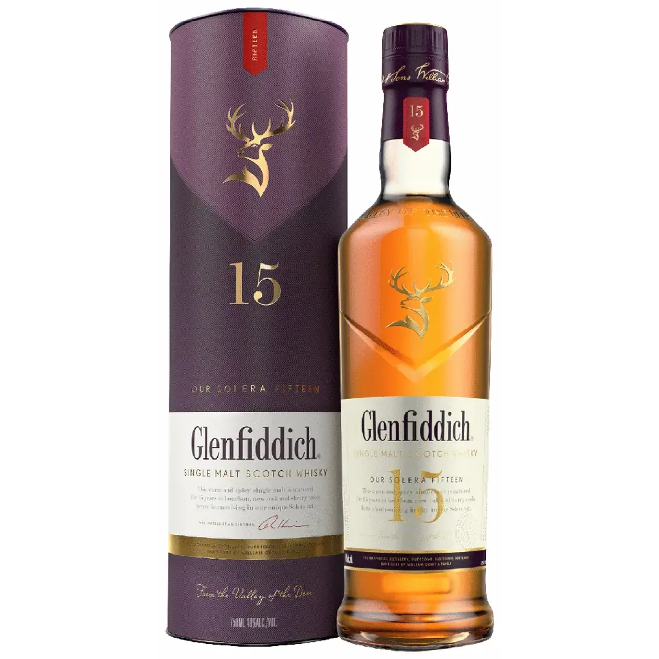 Glenfiddich 15 Year Solera Reserve Scotch 750ml