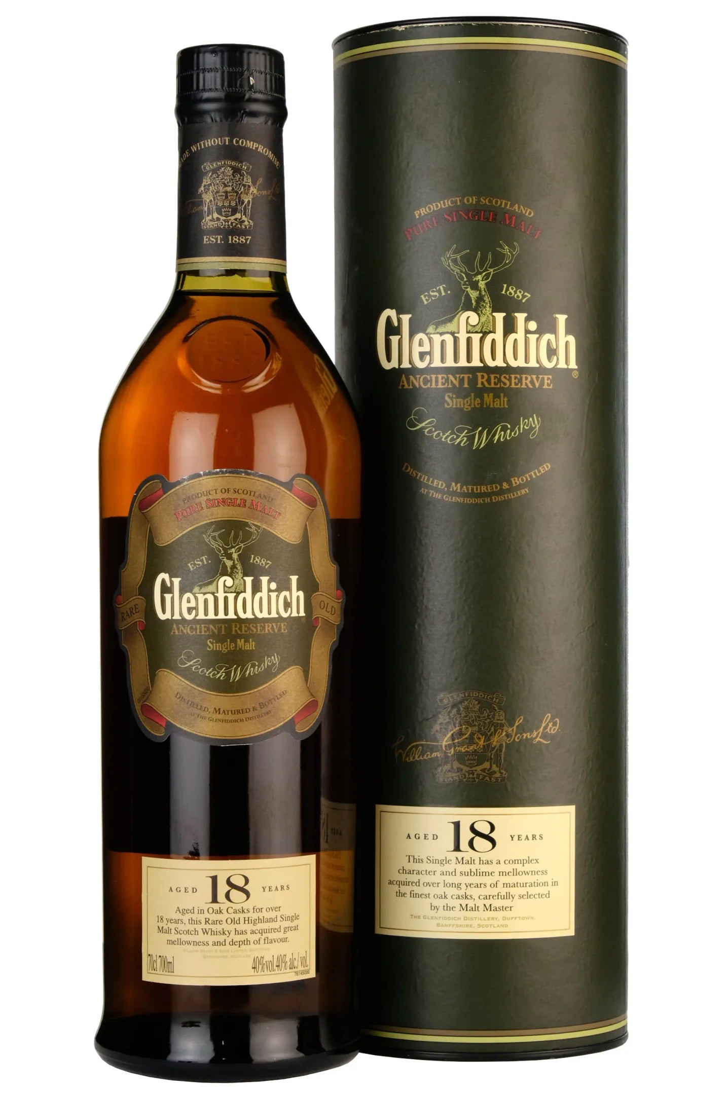 Glenfiddich 18 Year Ancient Reserve Scotch 750ml