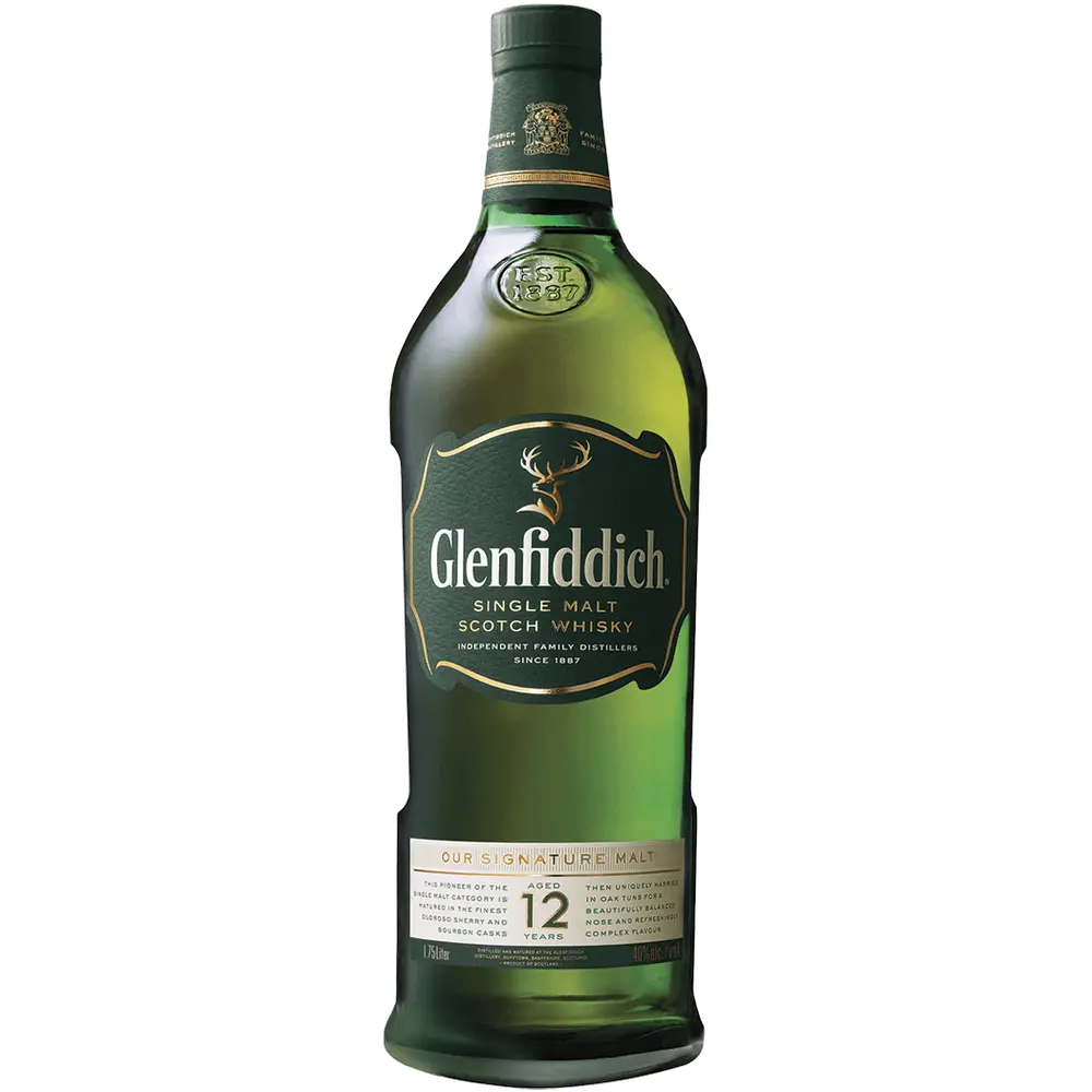 Glenfiddich 12 Year Scotch 1.75L