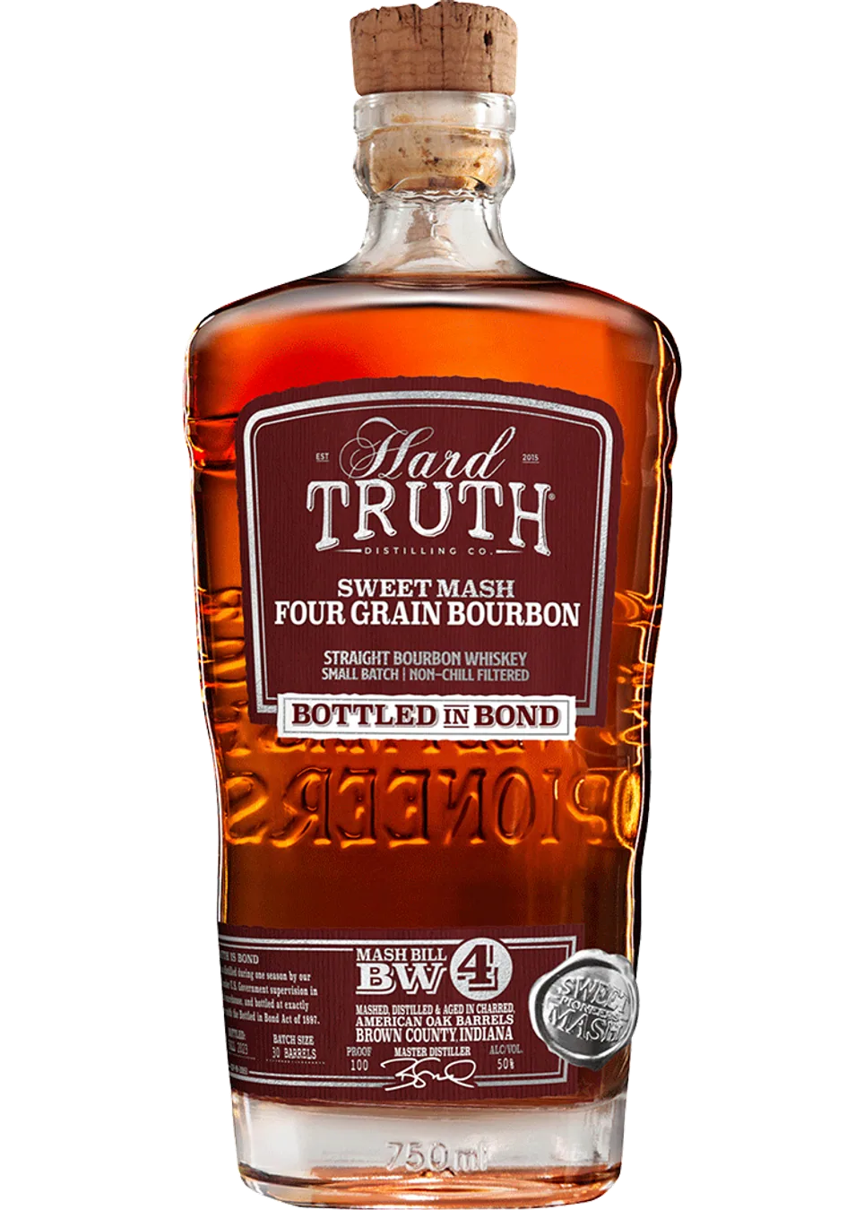 Hard Truth Ground In Bourbon 750ml