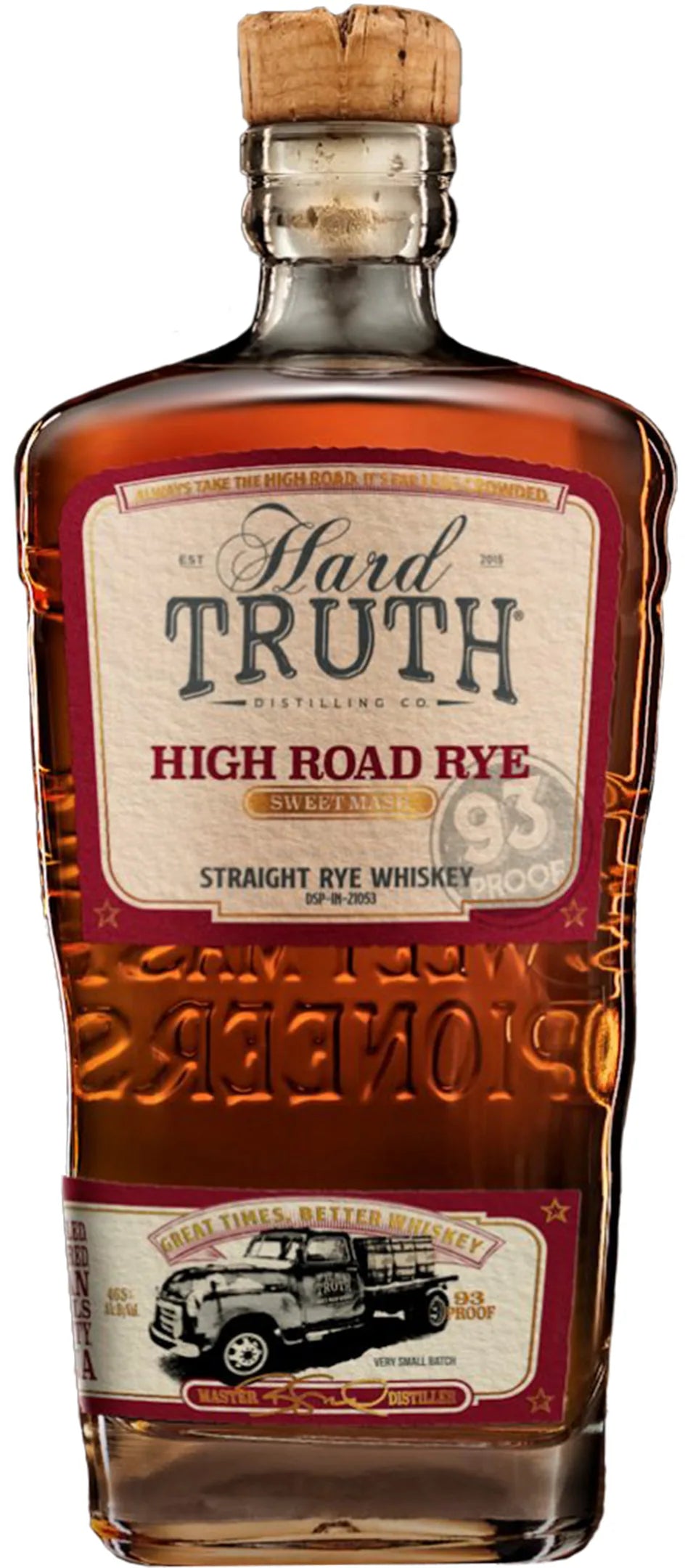 Hard Truth High Road Rye Whiskey