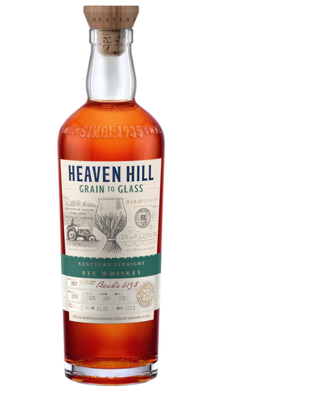 Heaven Hill Grain to Glass Rye Whiskey