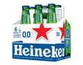 Heineken 0.0 Non-Alcoholic Beer 6 Pack 12oz Bottles