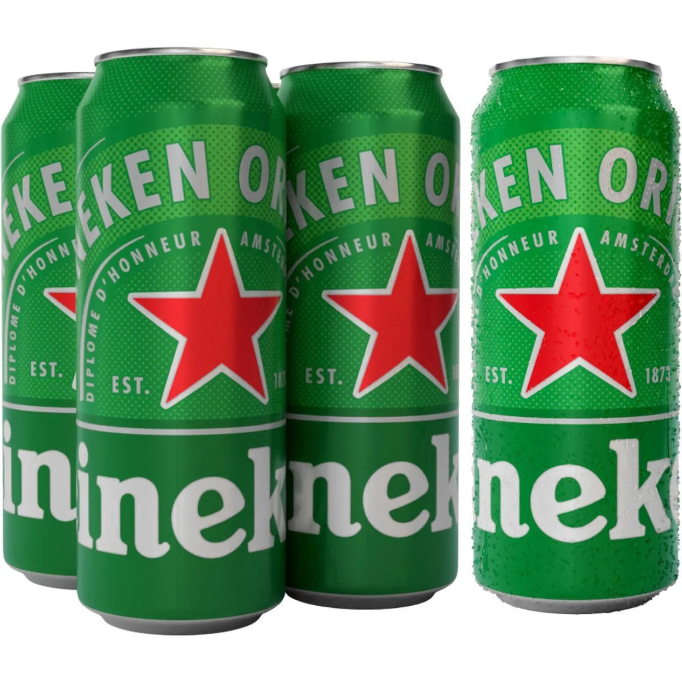 Heineken Beer 4 Pack 16oz Cans