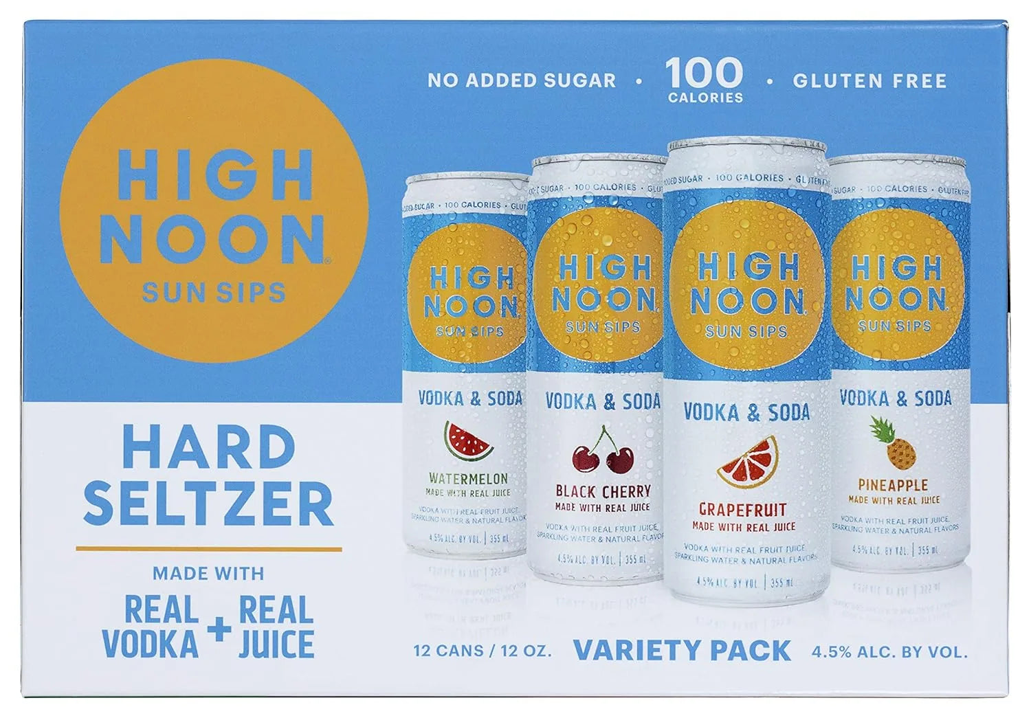 High Noon Vodka Seltzer 12 Pack