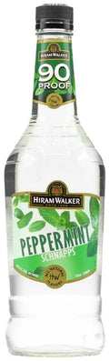 Hiram Walker Peppermint Schnapps 90 Proof 750ml