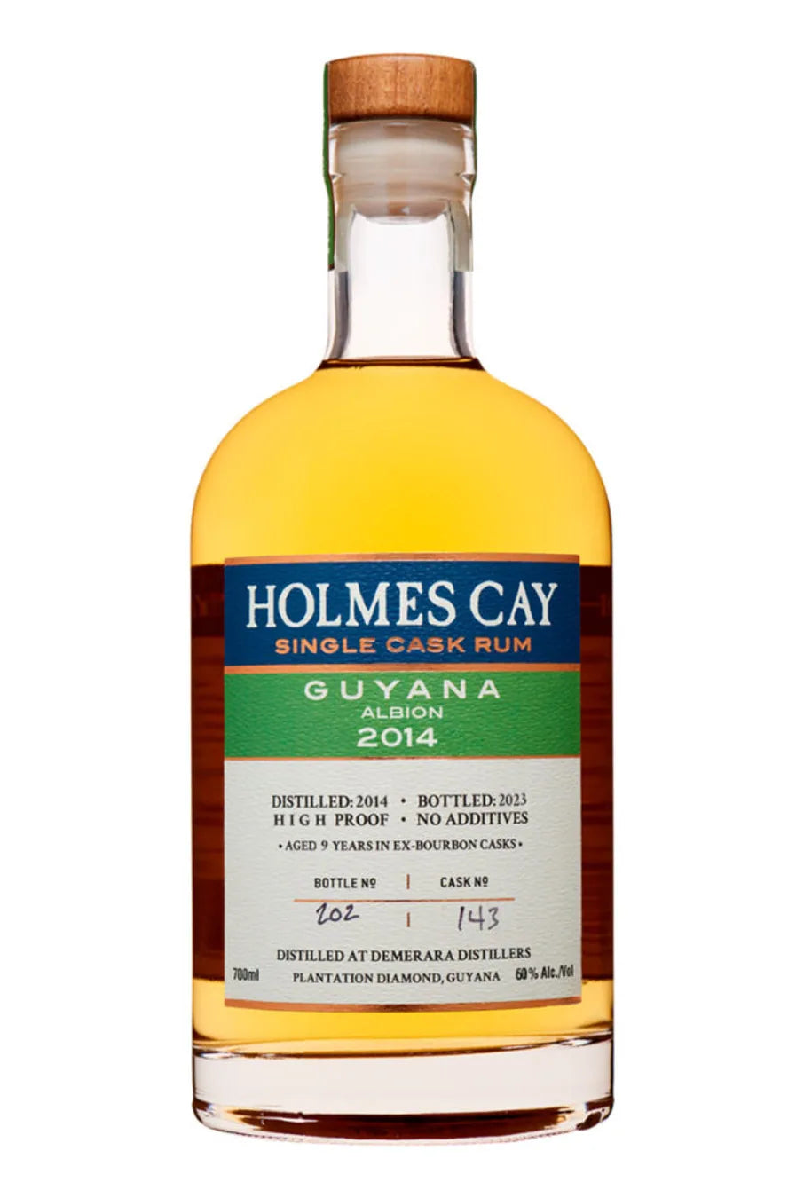 Holmes Cay Guyana 2014 Rum