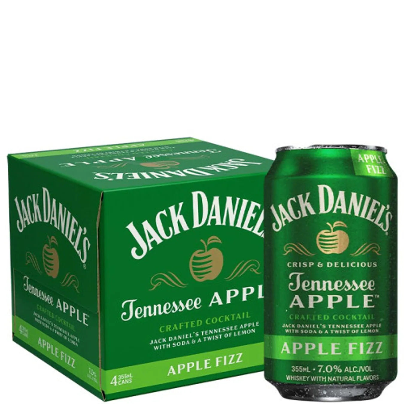 Jack Daniel’s Green Apple Cocktail 4 Pack