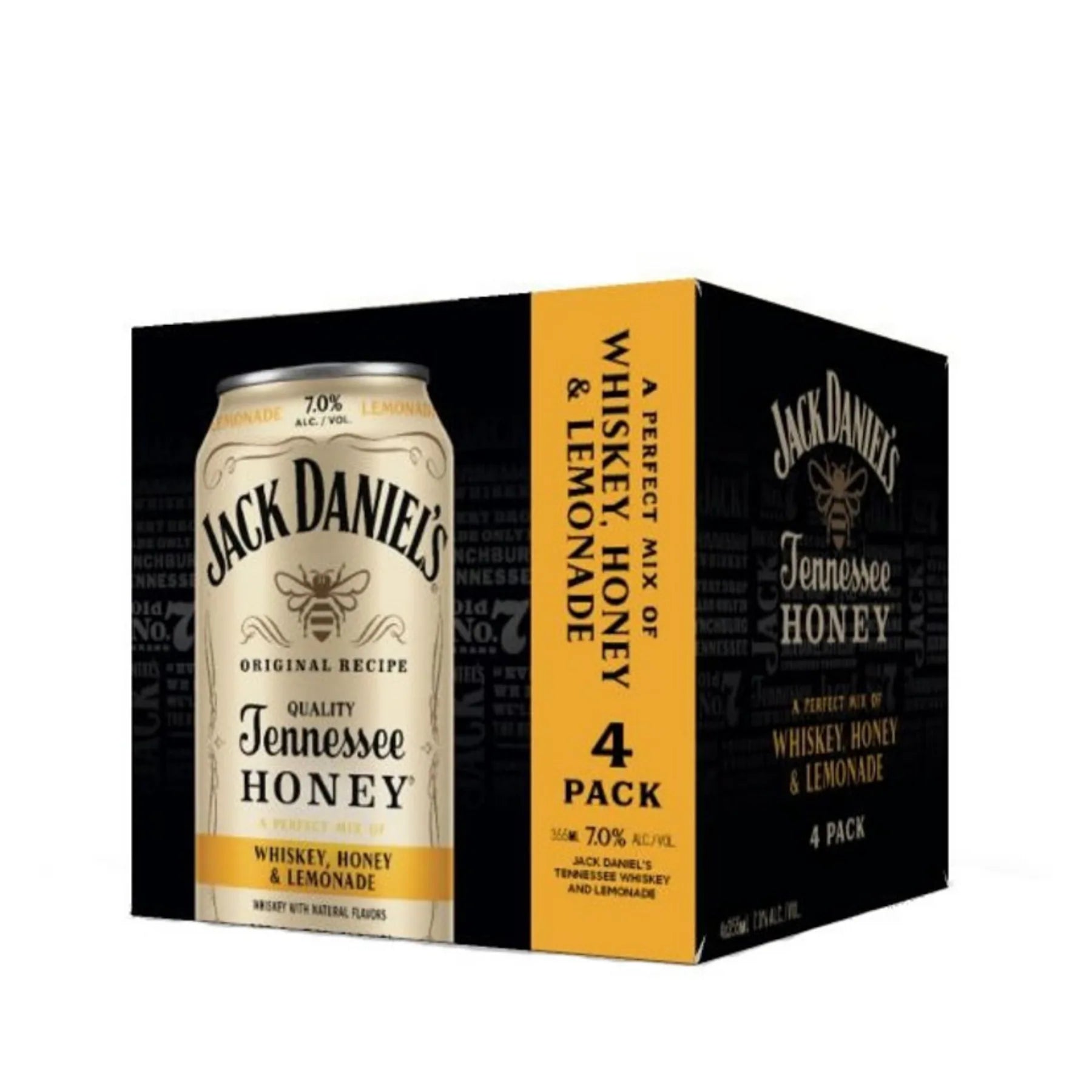 Jack Daniel’s Tennessee Honey & Lemonade 4 Pack Cans