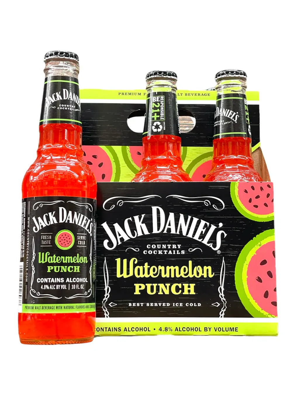 Jack Daniel’s Watermelon Cocktail 6 Pack 12oz