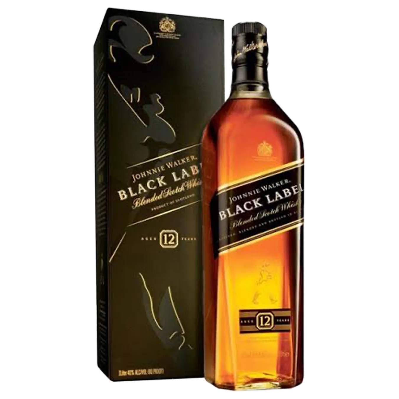 Johnnie Walker Black Label Scotch 1L