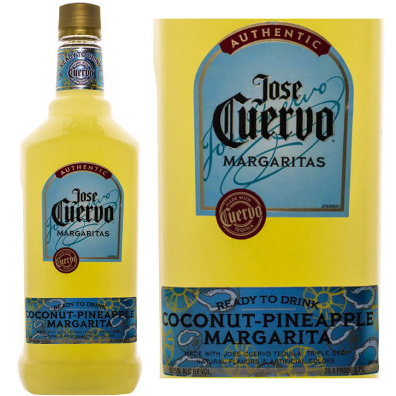 Jose Cuervo Coconut Pineapple Margarita Ready to Drink 1.75L
