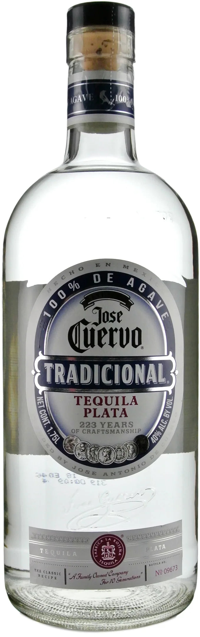 Jose Cuervo Tradicional Silver Tequila 1.75L