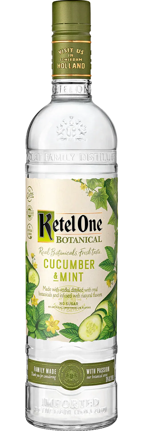 Ketel One Cucumber & Mint Botanical Vodka 750ml