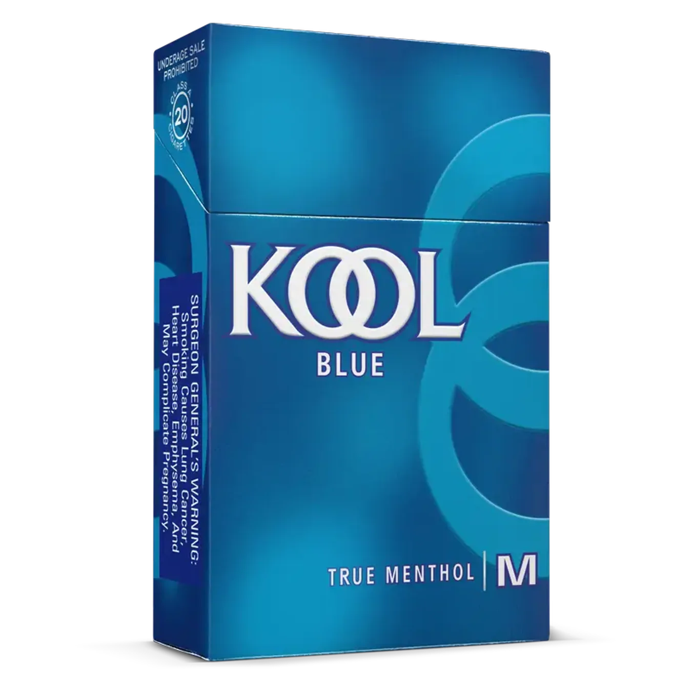 Kool Blue Kings Box Cigarettes