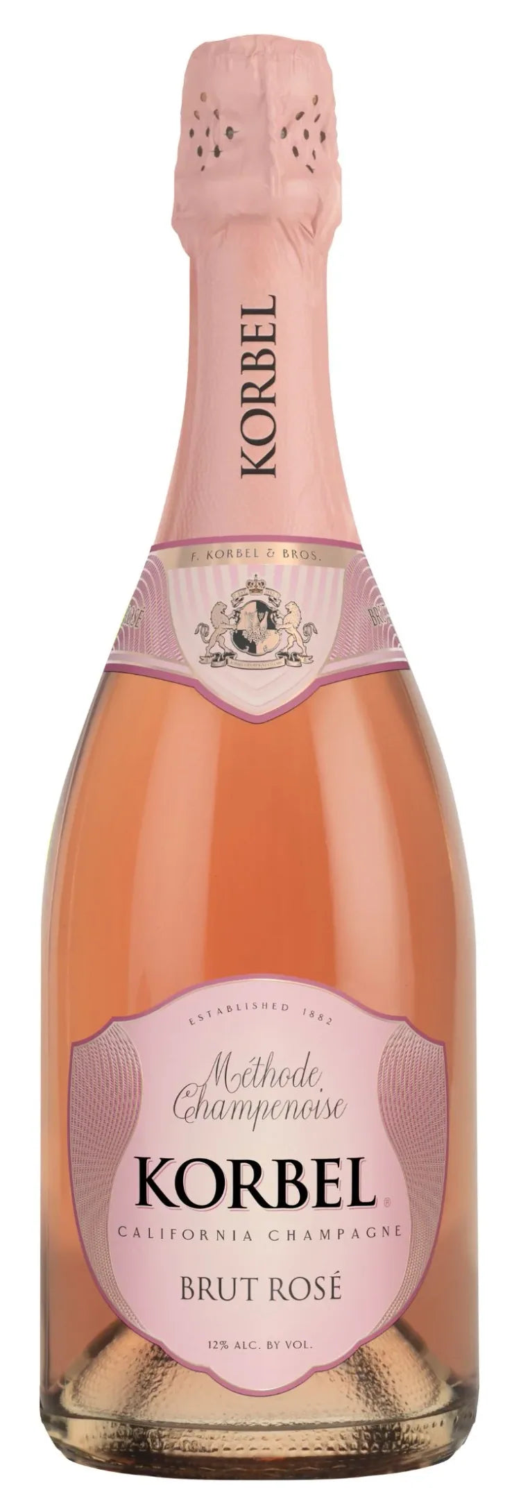 Korbel Brut Rose Champagne 750ml