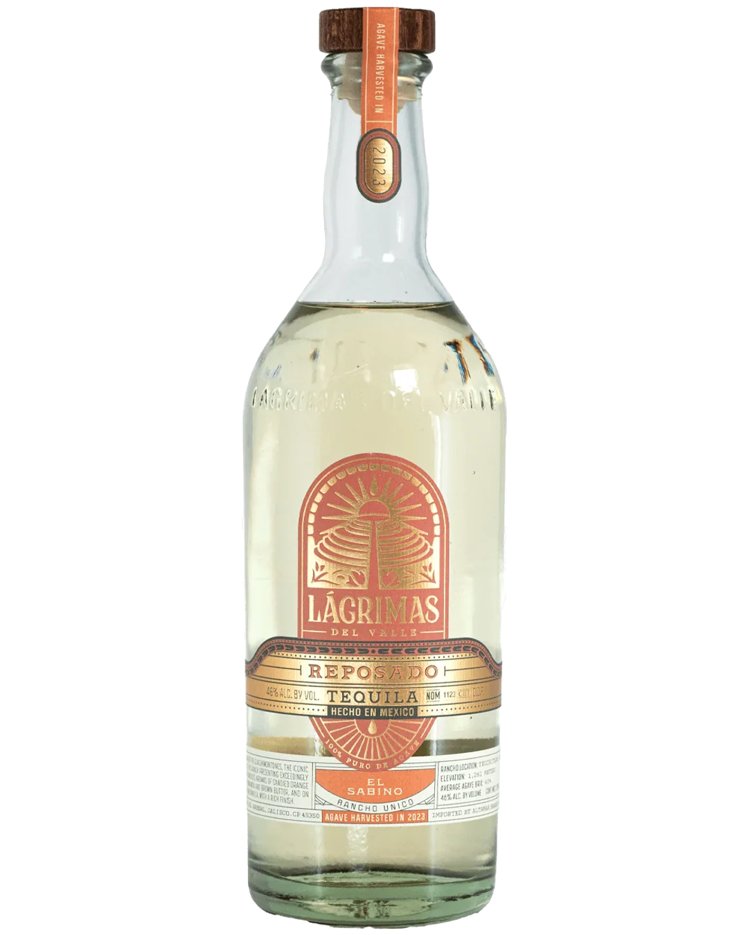 Lagrimas Reposado Tequila 2023 750ml