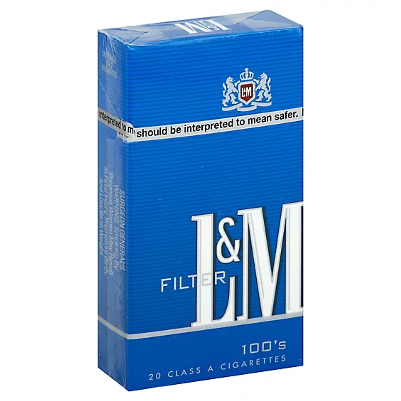 L&M Blue 100 Cigarettes