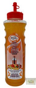 Master of Mixes Peach Syrup 12.7oz