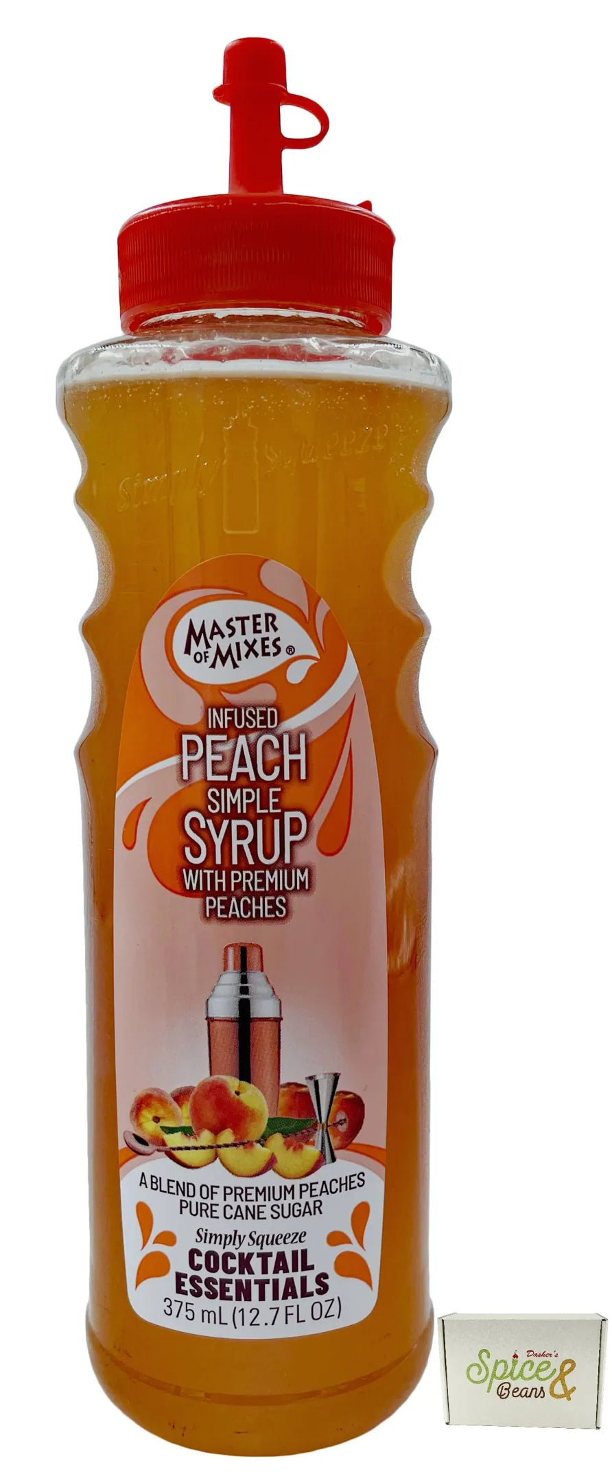 Master of Mixes Peach Syrup 12.7oz