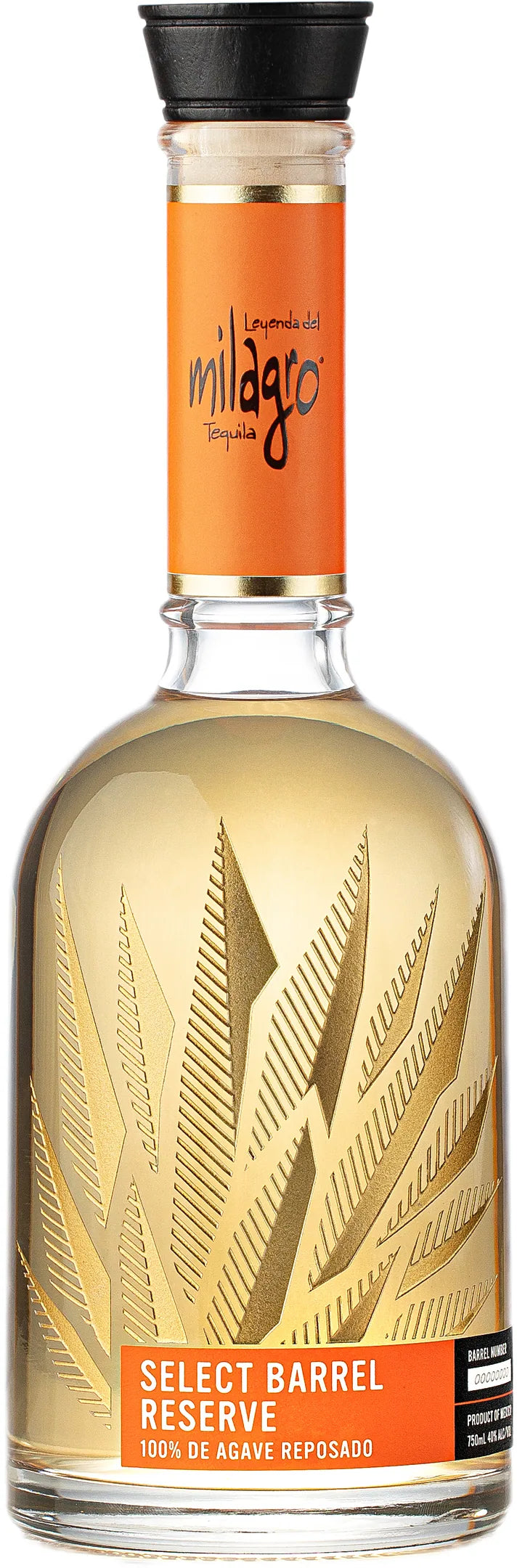 Milagro Select Barrel Reserve Reposado Tequila 750ml