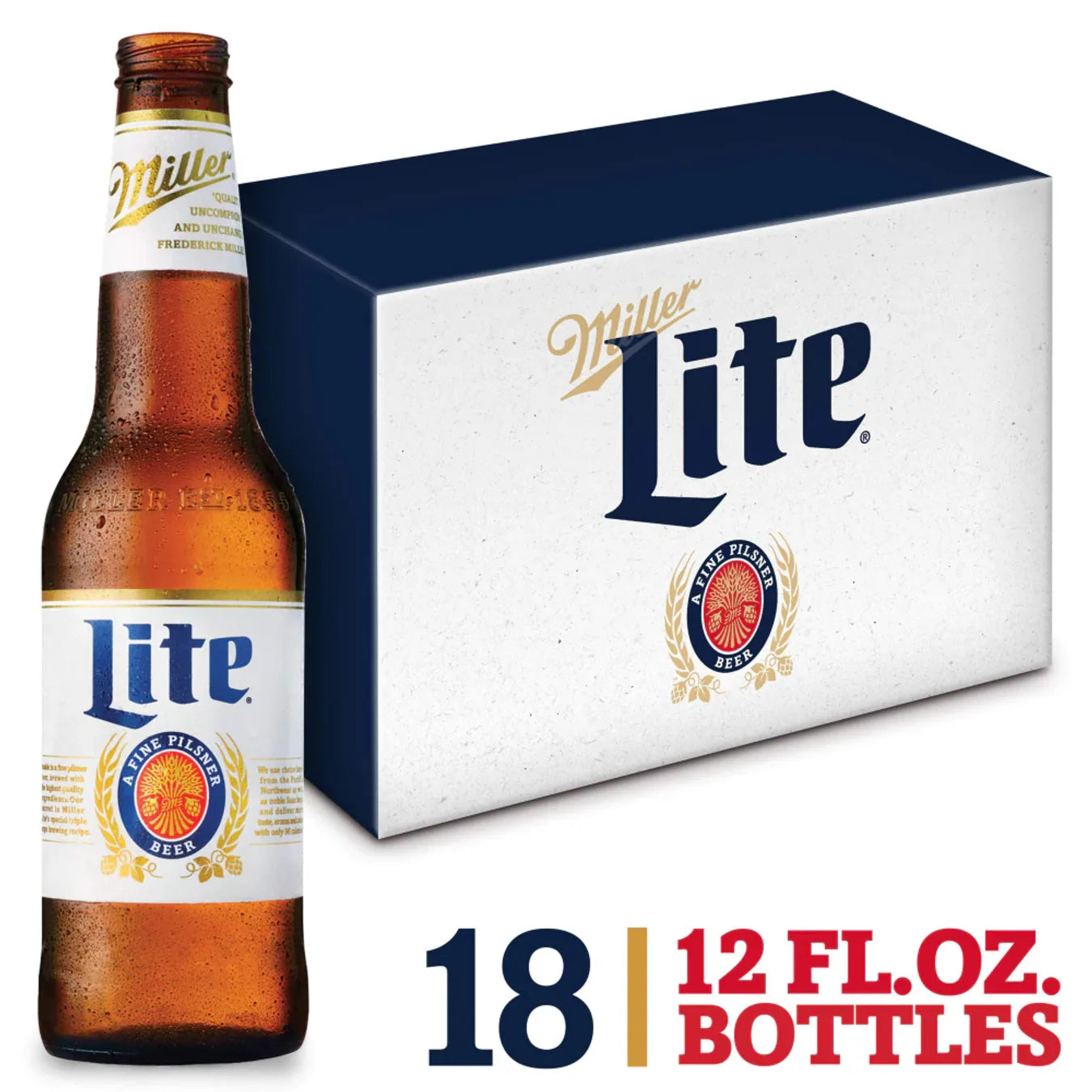 Miller Lite Beer 18 Pack 12oz Cans