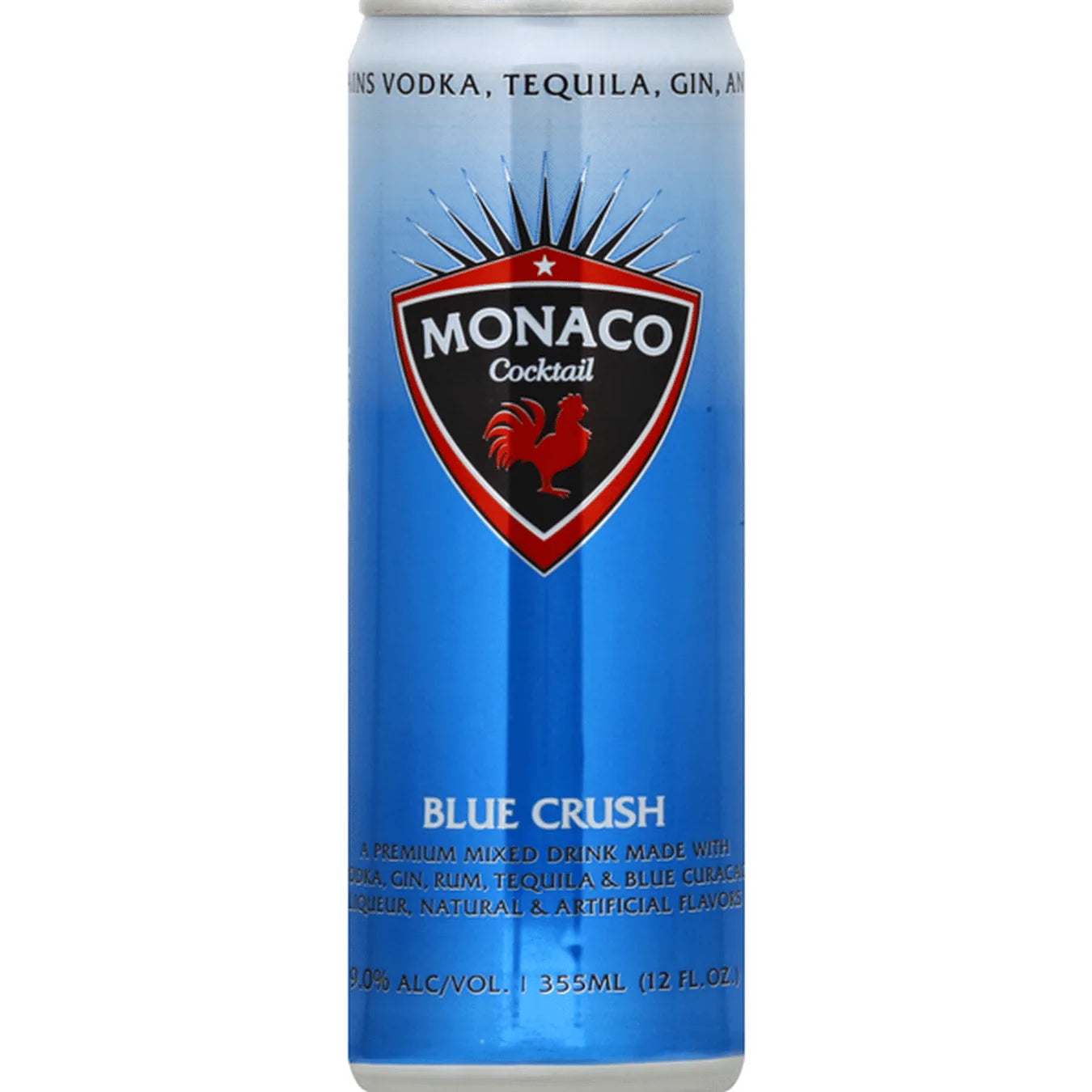Monaco Blue Crush Cocktail 12oz Can