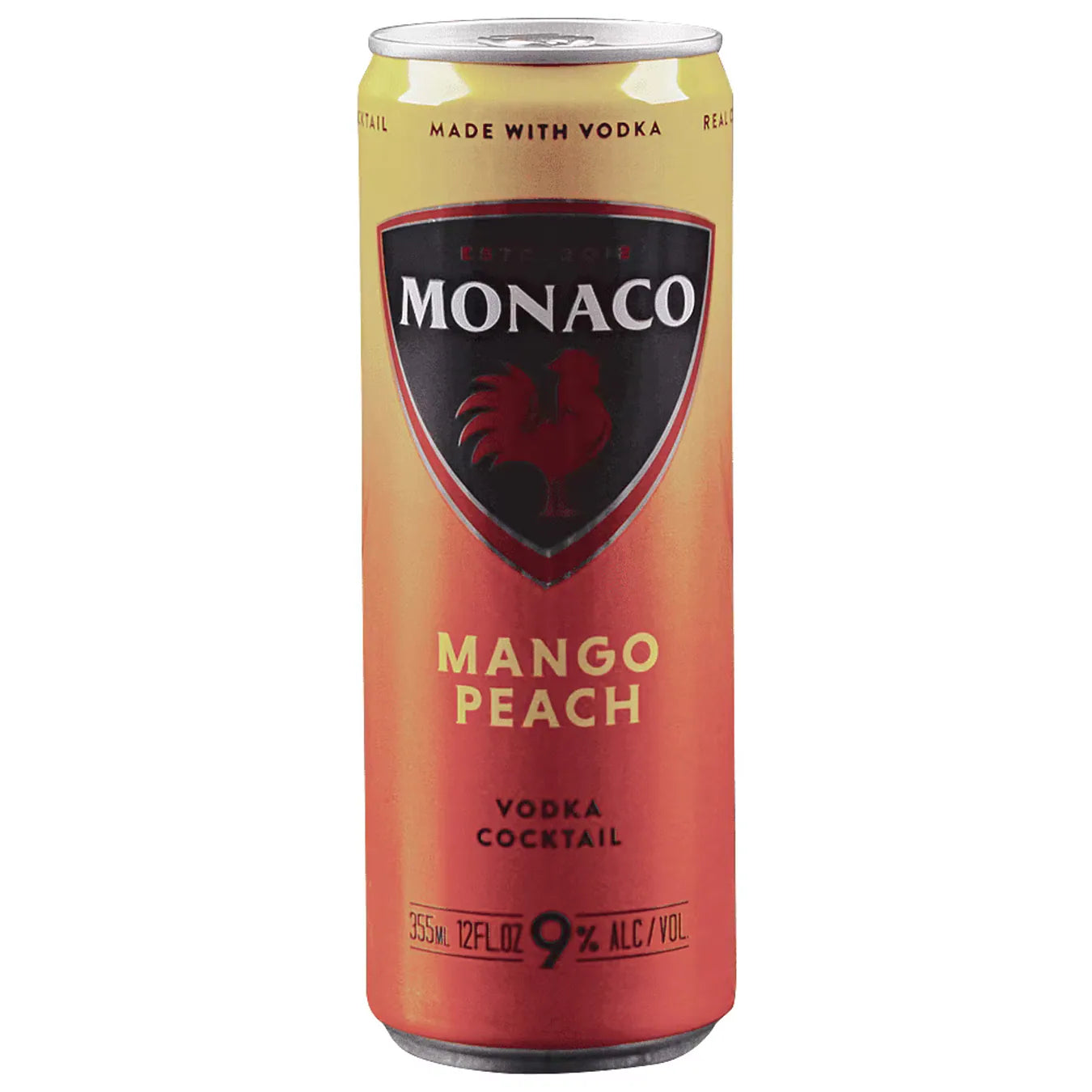 Monaco Mango Peach Cocktail 12oz Can