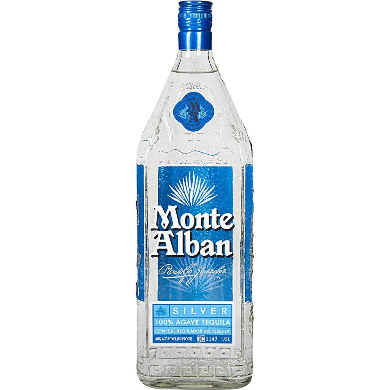 Monte Alban Silver Tequila 1.75L