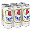 Natural Light Beer 6 Pack 16oz Cans