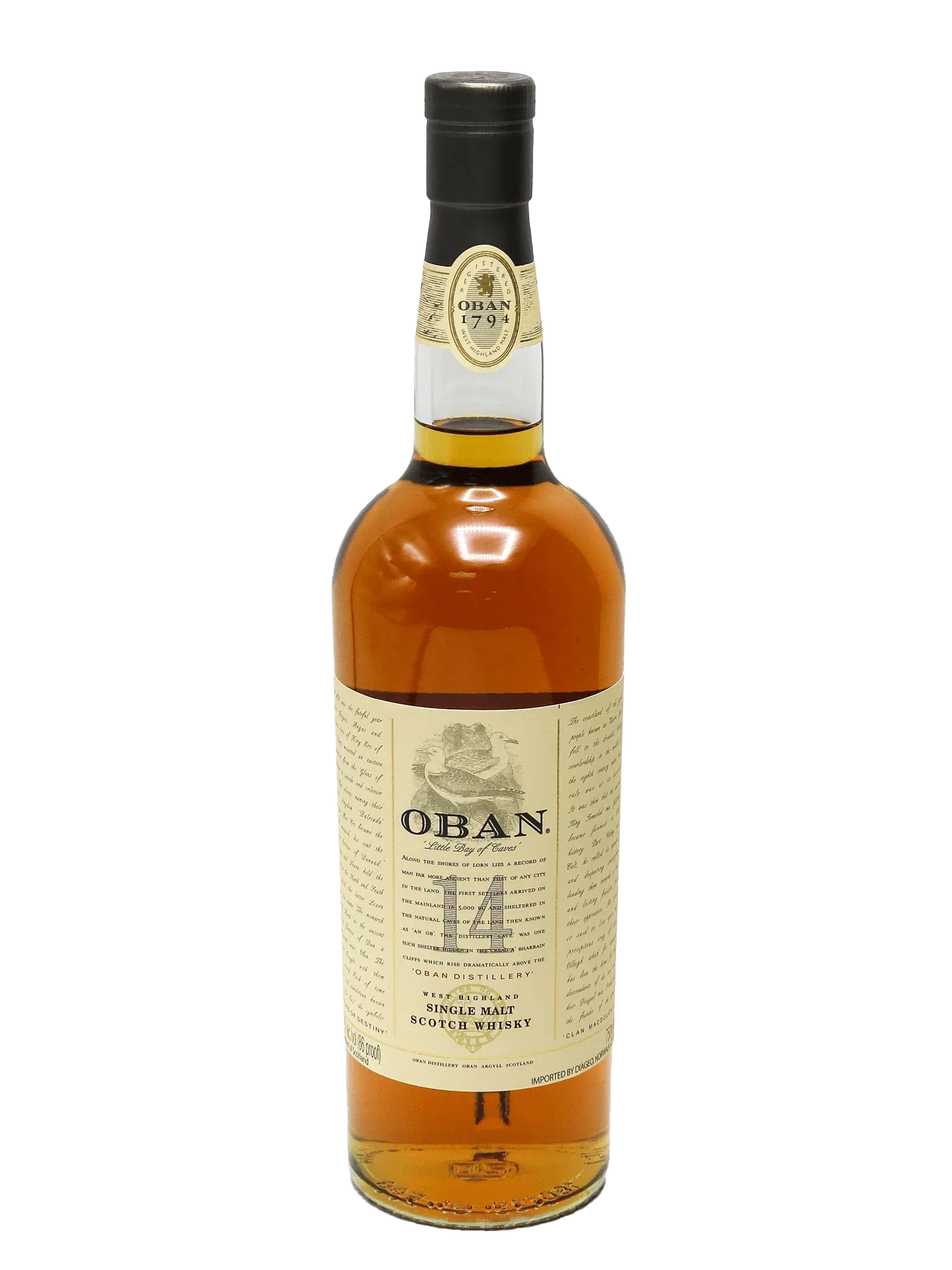 Oban 14 Year Scotch 750ml