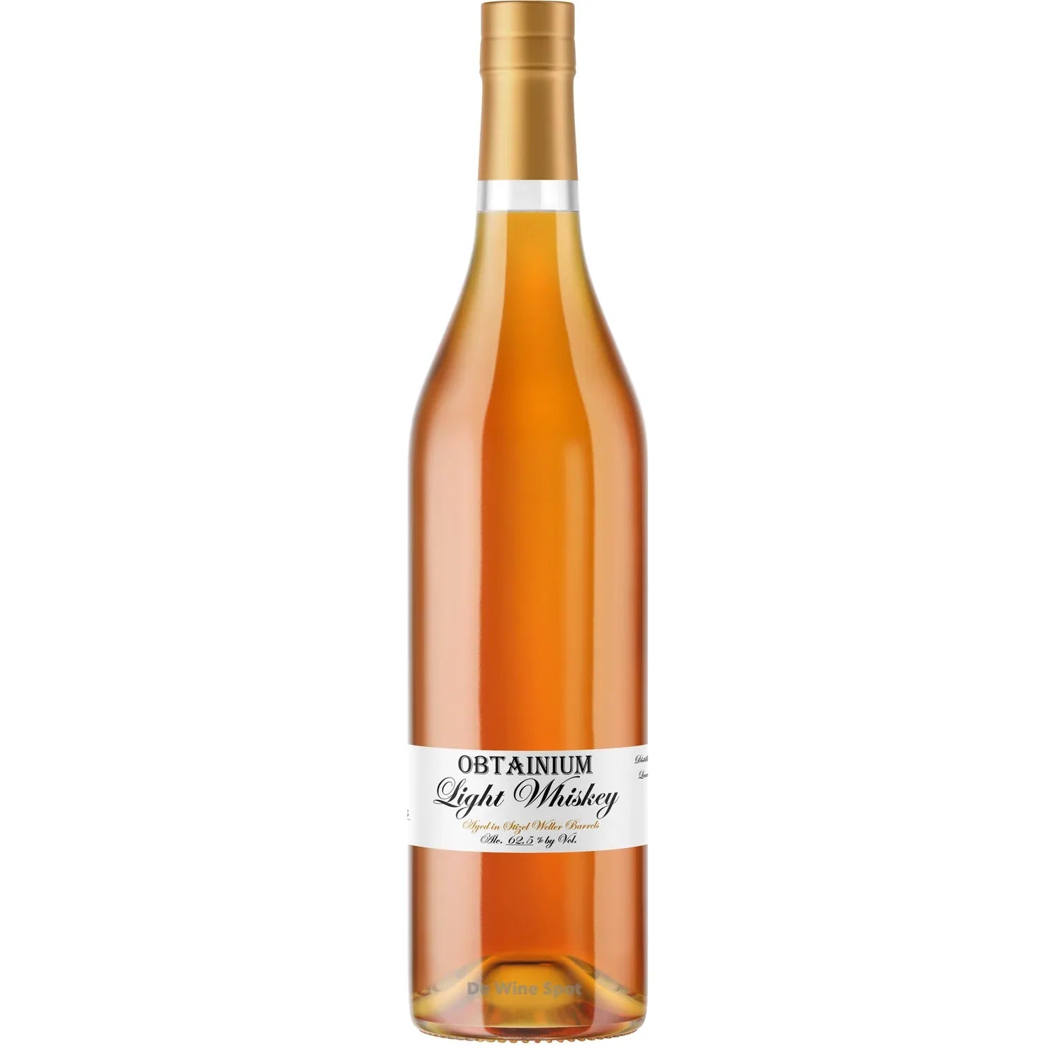 Obtanium Light Whiskey Aged in Weller Barrel