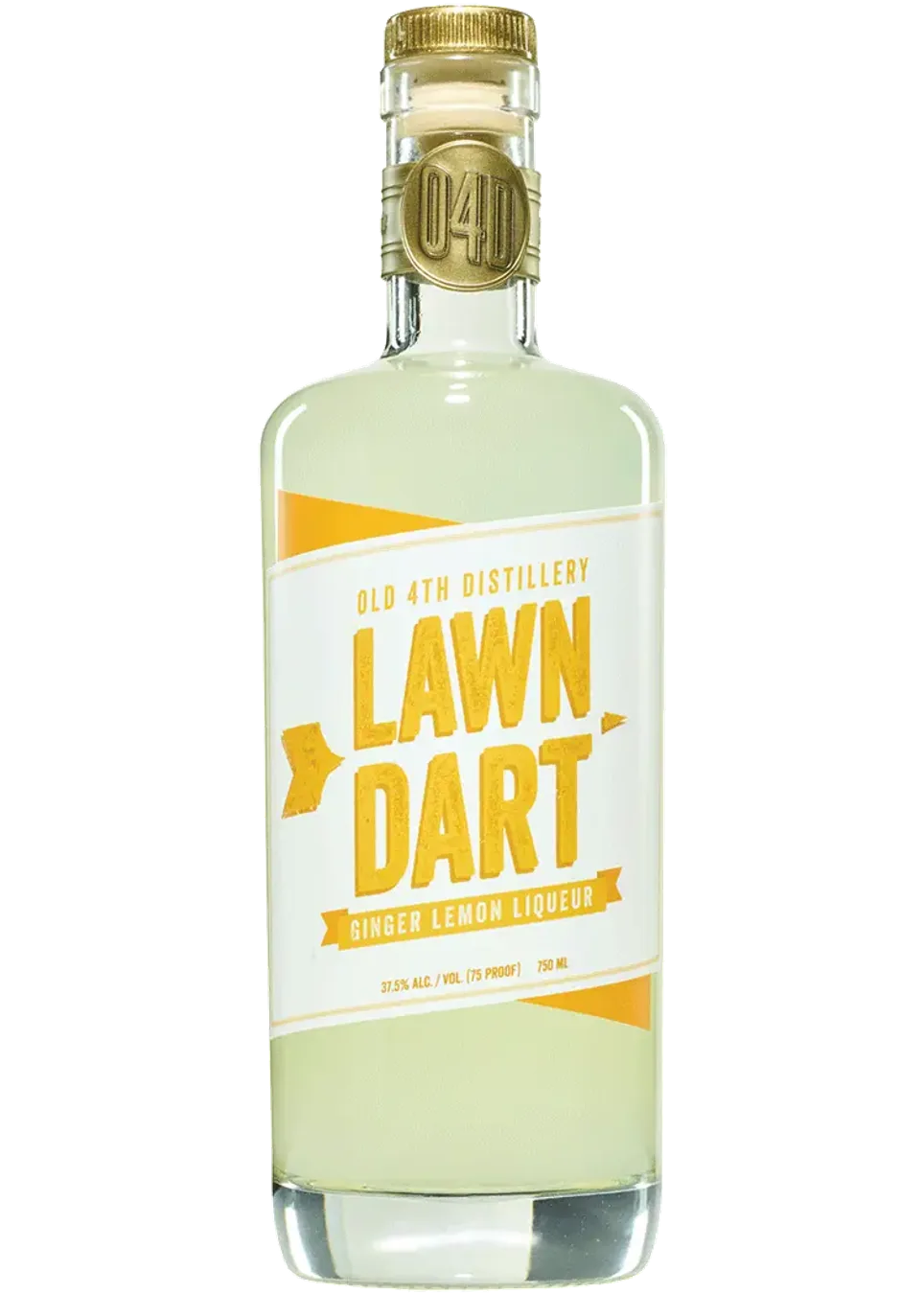 Old Fourth Distillery Lawn Dart Lemon Ginger Cocktail