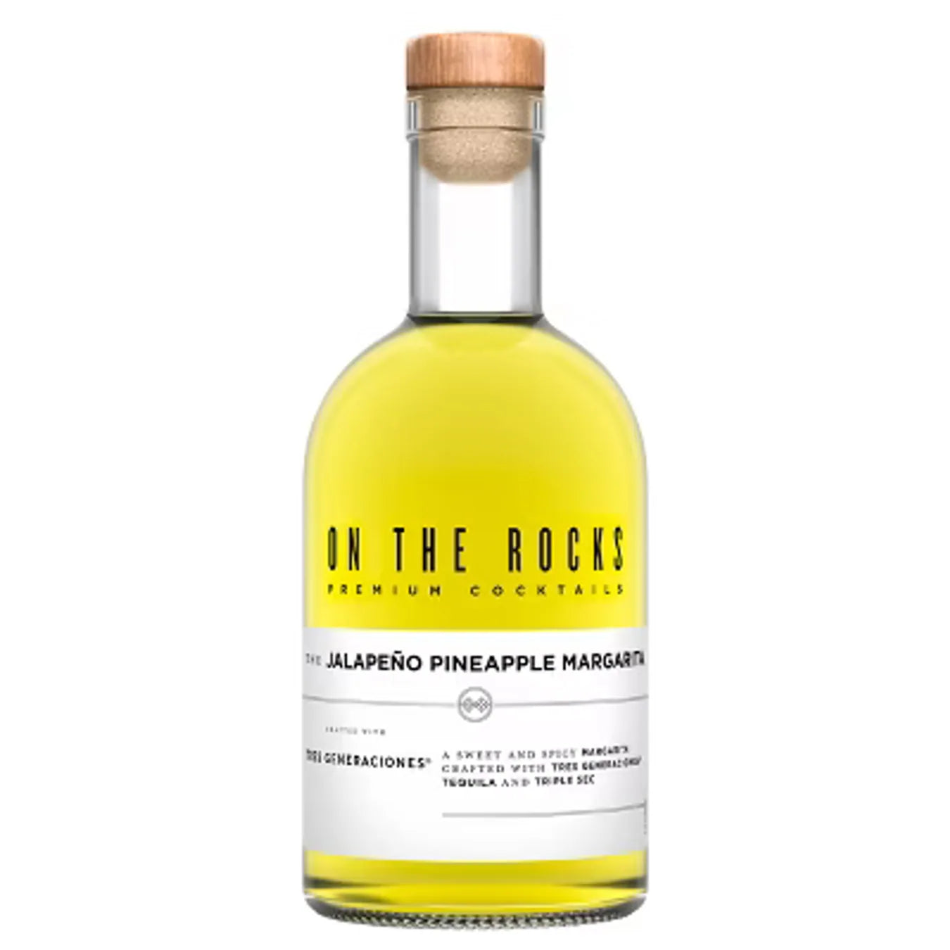 On The Rocks Jalapeno Pineapple Margarita 375ml