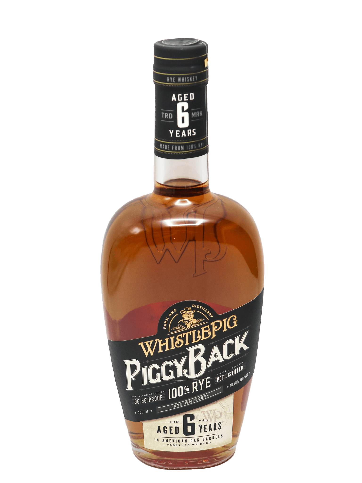 WhistlePig PiggyBack Rye Whiskey 750ml